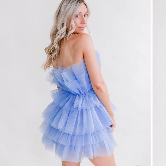 Tulle Mini Dress - Picture 2 of 4